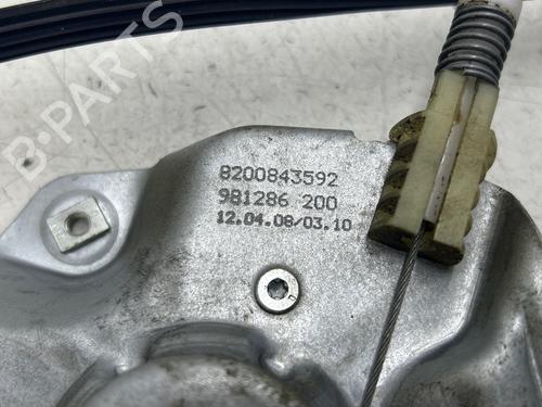 Used Front left window mechanism Front left window mechanism RENAULT CLIO III (BR0/1, CR0/1) 1.5 dCi (BR0H, CR0H, CR1S, BR1S) (106 hp) 35886591 35886591