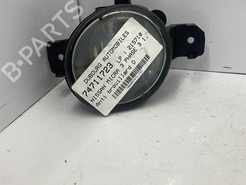Right front fog light NISSAN MICRA III (K12) 1.2 16V | BP22828300C31