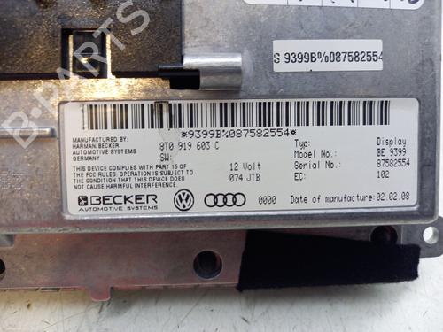 Display AUDI A6 C6 (4F2) 3.0 TDI quattro | BP29314759C48 