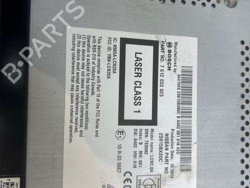 Radio NISSAN NOTE (E12) 1.5 dCi | BP39600102E6 - Image 3