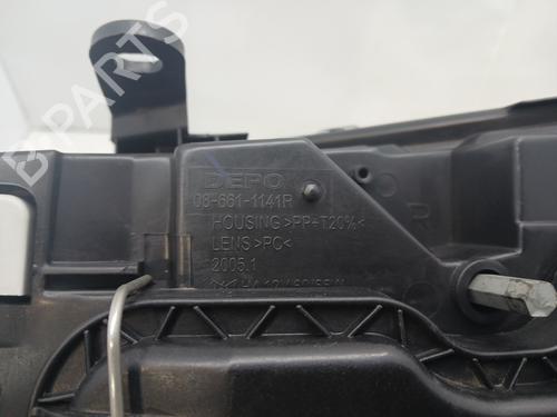 Used Right headlight Right headlight FIAT PANDA (169_) 1.2 (169.AXB11, 169.AXB1A) (60 hp) 33232332 33232332