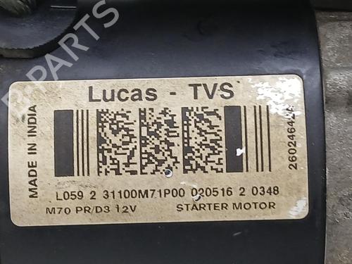 Starter SUZUKI BALENO (FW, EW) 1.2 (A1K412) | BP39936883M8 - Image 5