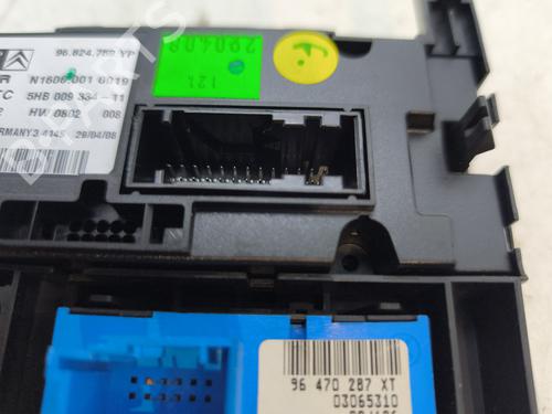 Climate control PEUGEOT 407 (6D_) 2.0 HDi 135 (6DRHRH, 6DRHRE, 6DRHRG, 6DRHRJ) | BP29894206I5 