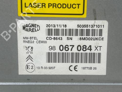 Radio CITROËN C3 II (SC_) 1.4 HDi 70 (SC8HZC, SC8HR0, SC8HP4) | BP40560976E6 - Image 2