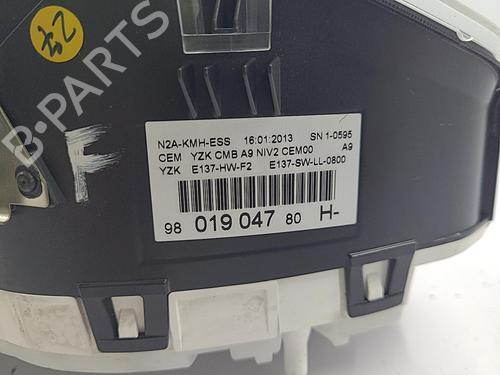 Instrument cluster PEUGEOT 208 I (CA_, CC_) 1.2 VTI 82 | BP22819384C47 