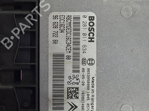 Engine control unit (ECU) PEUGEOT 307 (3A/C) 1.6 HDi 110 | BP22823060M57 