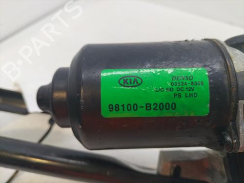 Used Front wiper motor Front wiper motor KIA SOUL II (PS) EV Electric (110 hp) 29438852 29438852