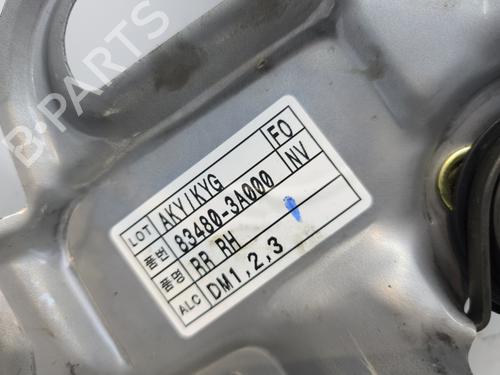 Rear right window mechanism HYUNDAI TRAJET (FO) 2.0 CRDi | BP25996763C25 