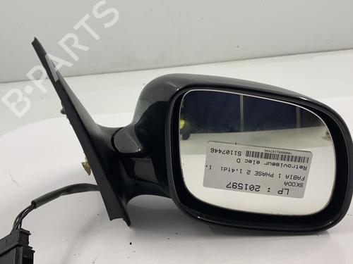 Used Right mirror SKODA FABIA I (6Y2) 1.4 TDI (80 hp) 22816494