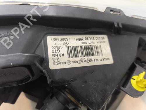 Left headlight PEUGEOT 208 I (CA_, CC_) 1.6 VTi | BP29640022C28 
