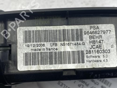 Used Climate control PEUGEOT 307 CC (3B) 2.0 16V (140 hp) 22827930