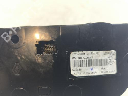 Climate control RENAULT ZOE (BFM_) ZOE | BP27164370I5 