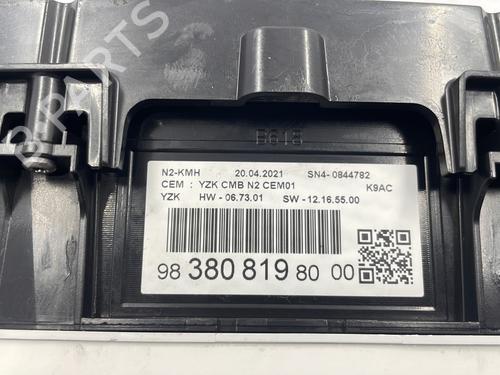 instrument-cluster-citroen-berlingo-box-bodympv-k9-2018-25445474 main image