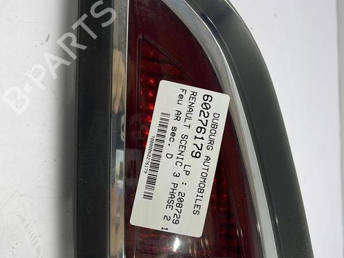 Right tailgate light RENAULT SCÉNIC III (JZ0/1_) 1.5 dCi | BP22821291C80 