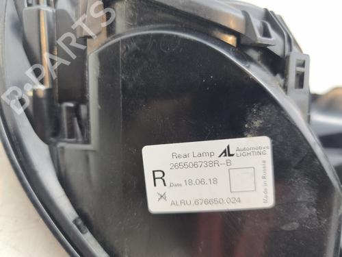 Right taillight RENAULT CAPTUR I (J5_, H5_) 1.5 dCi 90 (J5N4, J5M5, J5MW, J5M6, J5AL, J5AJ) | BP29725947C35