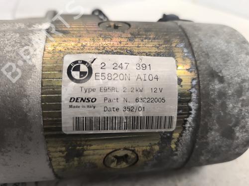 Used Starter Starter BMW 5 (E39) 530 d (193 hp) 24663920 24663920