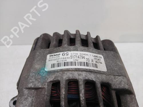 Used Alternator Alternator LANCIA YPSILON (843_) 1.4 (843.AXG1A) (78 hp) 36652769 36652769