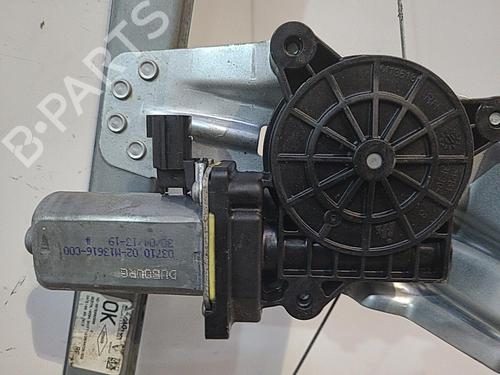 Front right window mechanism DACIA SANDERO II TCe 90 (B8M1, B8MA, B8AC) | BP22821985C23 