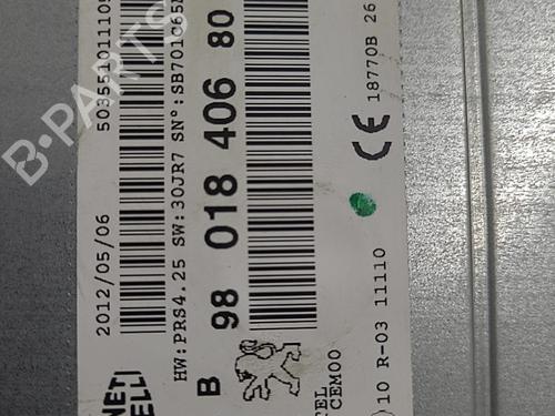 Radio PEUGEOT 208 I (CA_, CC_) 1.4 HDi | BP22824128E6 