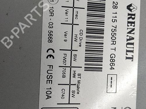 Used Radio Radio RENAULT MEGANE III Coupe (DZ0/1_) 1.5 dCi (DZ0B) (106 hp) 22820031 22820031