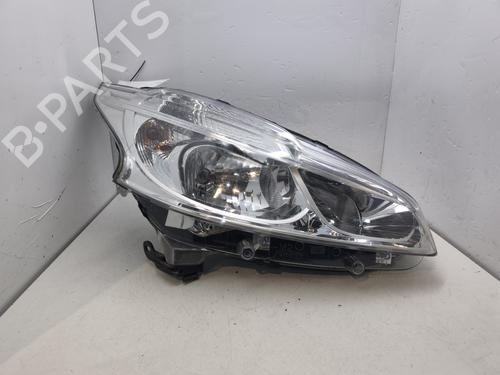 Used Right headlight PEUGEOT 208 I (CA_, CC_) 1.2 VTI 82 (82 hp) 31857228