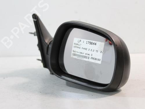 Right mirror RENAULT SAFRANE II (B54_) 2.2 dT (B54G) | BP22813244C27 