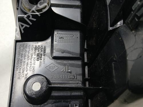 Left taillight RENAULT CAPTUR I (J5_, H5_) 1.5 dCi 110 | BP32747025C34 - Image 3
