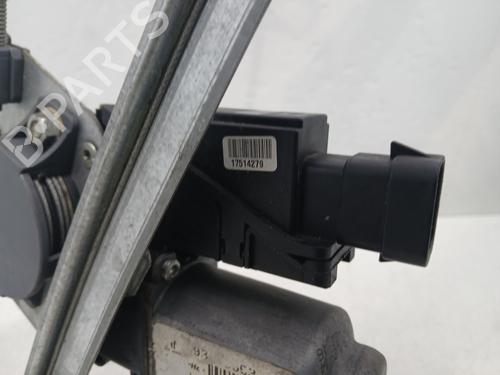 Rear left window mechanism OPEL MERIVA A MPV (X03) 1.7 CDTI (E75) | BP31034823C24