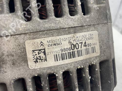 Alternator PEUGEOT 208 I (CA_, CC_) 1.2 VTI 82 | BP24663844M7