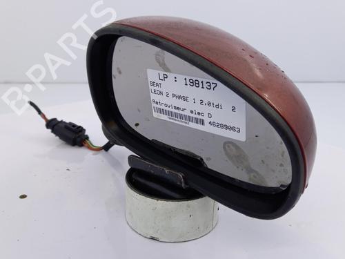 Right mirror SEAT LEON (1P1) 2.0 TDI 16V | BP22815588C27 
