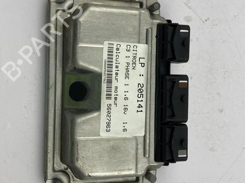 Used Engine control unit (ECU) CITROËN C3 I (FC_, FN_) 1.6 16V (109 hp) 22818806