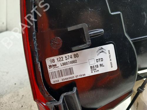 Right taillight CITROËN C3 III (SX) 1.5 BlueHDi 100 (SXYHYP, SXYHTU) | BP39600279C35 - Image 2