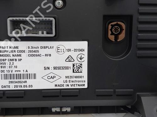 Display monitor RENAULT CLIO V (B7_) 1.0 TCe 100 (B7MT) | BP36520359C48 - Image 3
