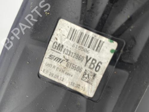 Right mirror OPEL ZAFIRA / ZAFIRA FAMILY B (A05) 1.7 CDTI (M75) | BP22830490C27 
