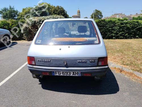 Used Parts PEUGEOT 205 I (741A/C)  1.0  4917092