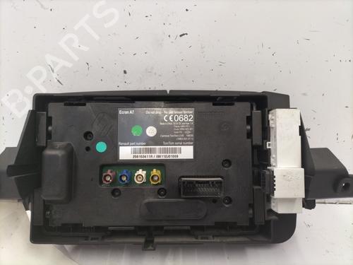 Display monitor RENAULT MEGANE III Grandtour (KZ0/1) 1.5 dCi (KZ1M, KZ1W, KZ0R) | BP22847581C48 