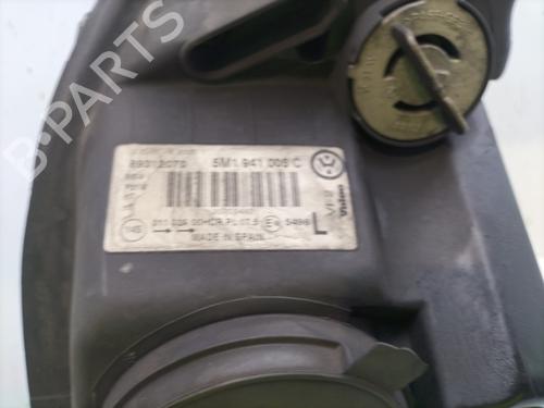 Left headlight VW GOLF PLUS V (5M1, 521) 1.9 TDI | BP27861908C28 