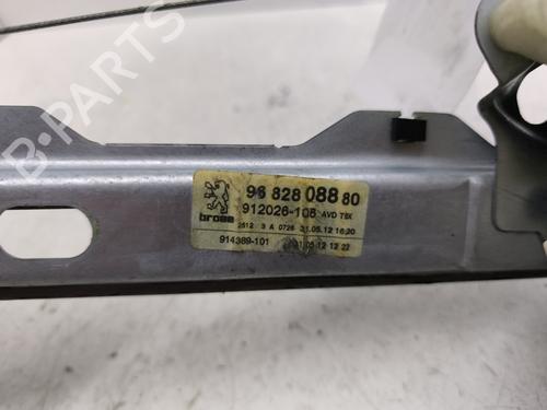 Front right window mechanism PEUGEOT 3008 I MPV (0U_) 1.6 HDi | BP30184414C23