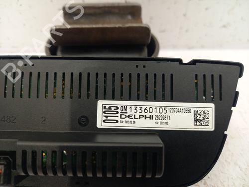 Climate control OPEL MERIVA B MPV (S10) 1.7 CDTI (75) | BP25147005I5 - Image 5