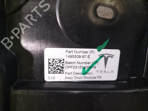 Front right window mechanism TESLA MODEL Y (5YJY) Long Range All-wheel Drive | BP31067982C23 - Image 2