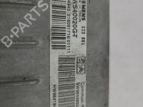 Motorstyringsenhed PEUGEOT 307 (3A/C) 2.0 HDi 90 (90 hp) 22823283