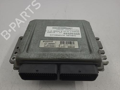 Used Engine control unit (ECU) RENAULT CLIO II (BB_, CB_) 1.4 16V (B/CB0P, BB13) (98 hp) 22823863