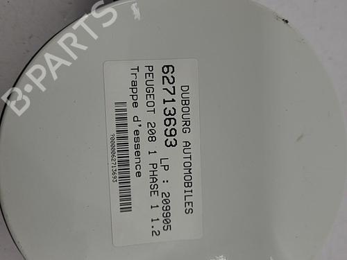 Used Fuel flap Fuel flap PEUGEOT 208 I (CA_, CC_) 1.2 VTI 82 (82 hp) 22822636 22822636