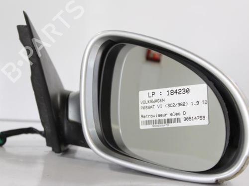 Used Right mirror VW PASSAT B6 (3C2) 1.9 TDI (105 hp) 22813823