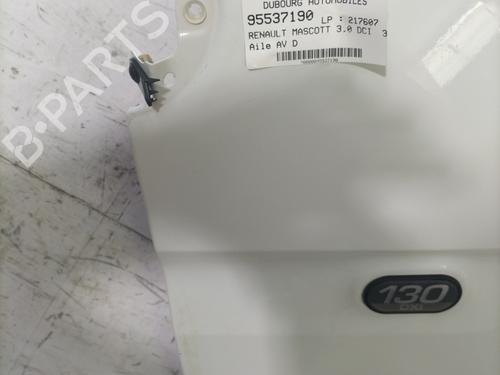 Right front fenders RENAULT TRUCKS MASCOTT Platform/Chassis 120.65 (A00500007) | BP22844293C42 