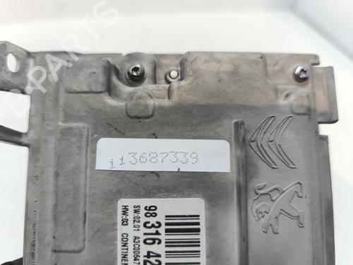 Display monitor PEUGEOT 208 I (CA_, CC_) 1.2 THP 110 | BP29700489C48
