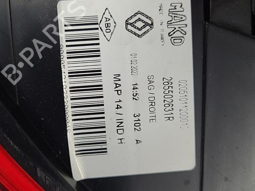 Right taillight RENAULT CLIO IV (BH_) 1.5 dCi 75 | BP22824376C35 
