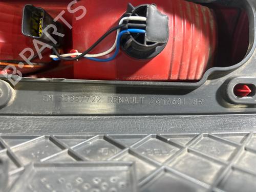 Used Left taillight Left taillight OPEL VIVARO A Van (X83) 2.0 CDTI (F7) (90 hp) 40533067 40533067