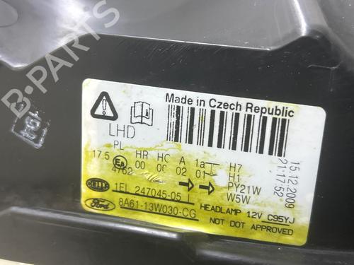 Left headlight FORD FIESTA VI (CB1, CCN) 1.4 TDCi | BP39742974C28 - Image 2