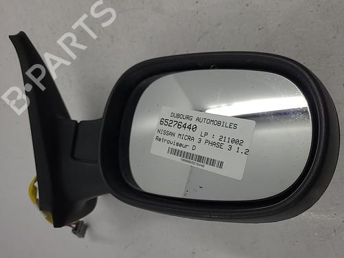 Used Right mirror NISSAN MICRA III (K12) 1.2 16V (65 hp) 22823677